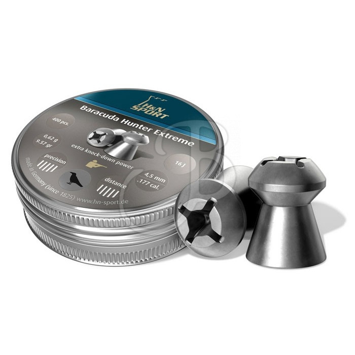 H&N DIABOLO BARACUDA HUNTER EXTR 4.50MM (400)