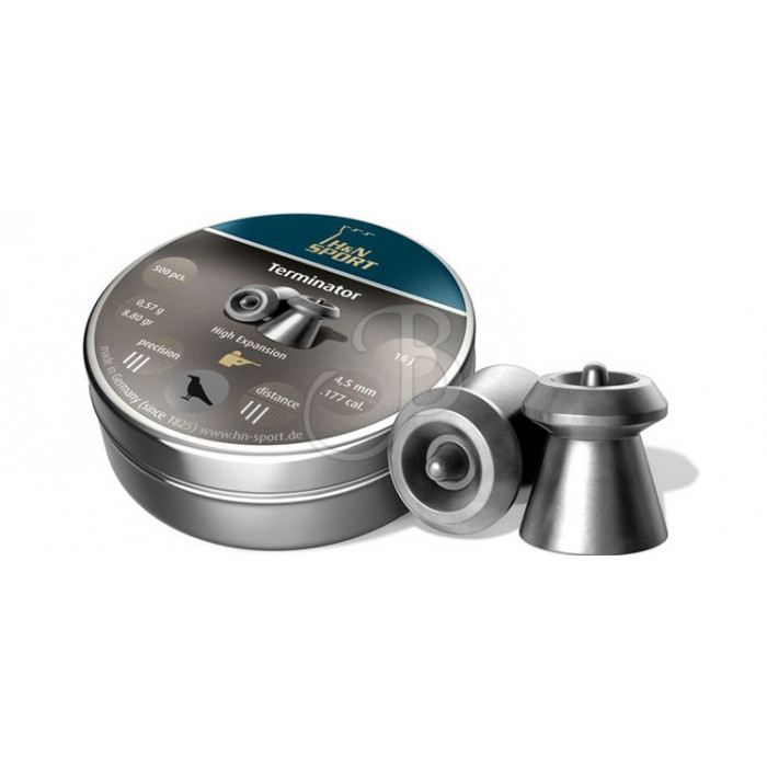 H&N DIABOLO TERMINATOR 4.50MM (400) H&N DIABOLO TERMINATOR 4.50MM (400)