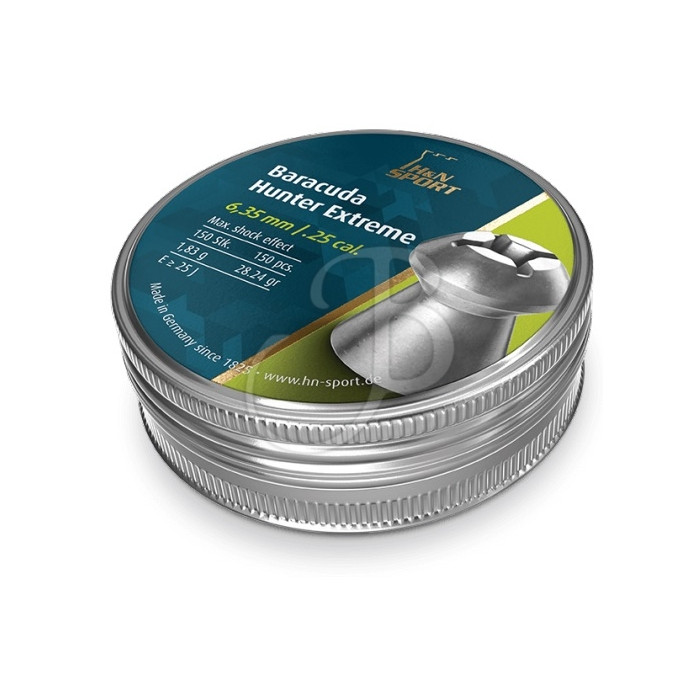 H&N DIABOLO BARACUDA HUNTER EXTR 6.35MM (150) H&N DIABOLO BARACUDA HUNTER EXTR 6.35MM (150)