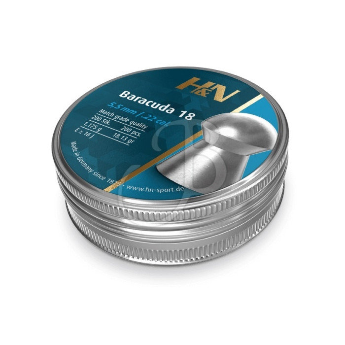 H&N BARACUDA-18 5.52MM 1.17G (200) H&N BARACUDA-18 5.52MM 1.17G (200)
