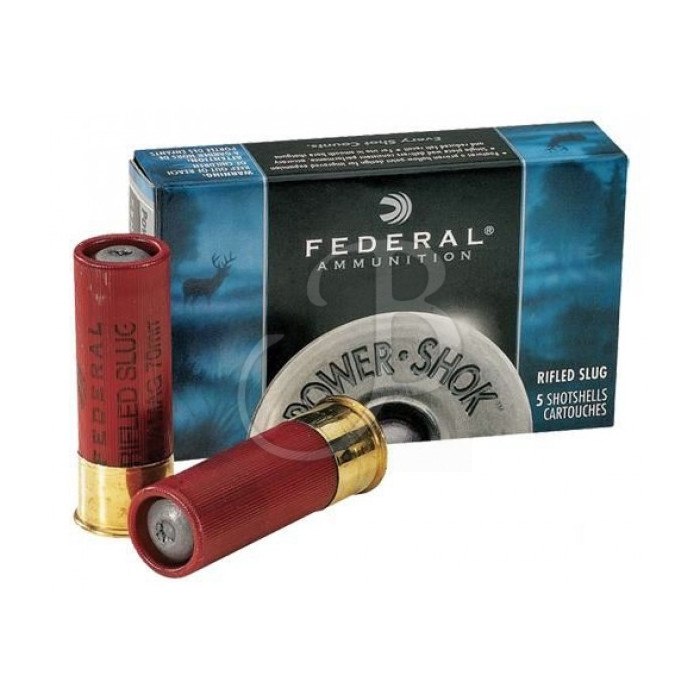 FEDERAL 12GA 2-3/4 RIFLE SLUG FEDERAL 12GA 2-3/4 RIFLE SLUG
