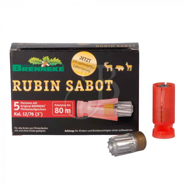 BRENNEKE 12/76RUBIN SABOT 28.0G BRENNEKE 12/76RUBIN SABOT 28.0G