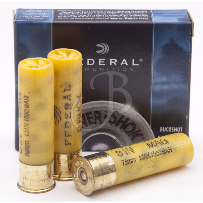 FEDERAL 20GA    3"   18 PLTS