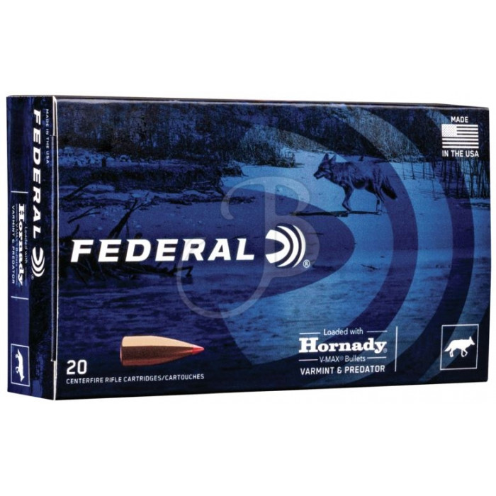 FEDERAL 6.5 CREEDMOOR 95 GR V-MAX FEDERAL 6.5 CREEDMOOR 95 GR V-MAX