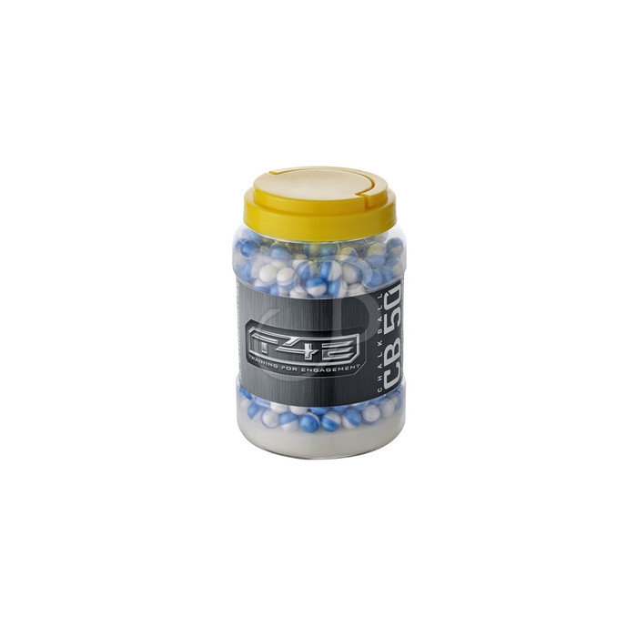 UMAREX T4E .43" CHALK BALL WHITE 0.64G(2X250) UMAREX T4E .43" CHALK BALL WHITE 0.64G(2X250)