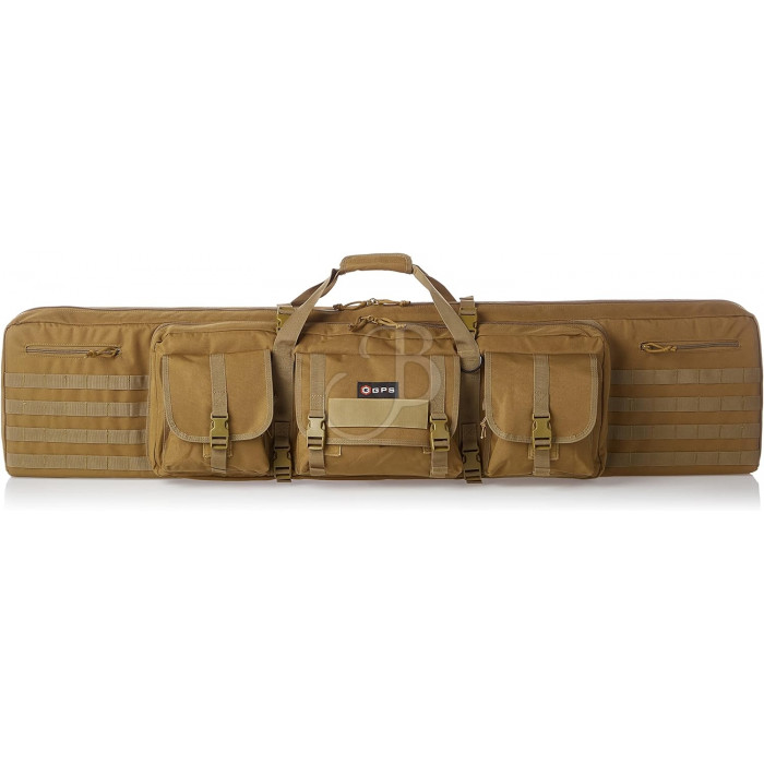 GSM GPS DOUBLE RIFLE CASE 55" FDE GSM GPS DOUBLE RIFLE CASE 55" FDE