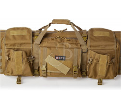 GSM GPS DOUBLE RIFLE CASE 55" FDE