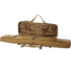 GSM GPS DOUBLE RIFLE CASE 55" FDE