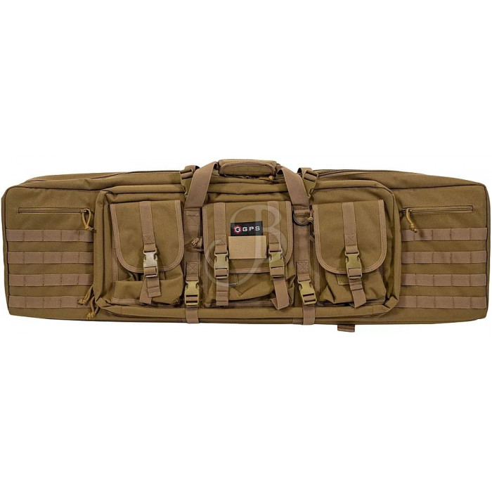 GSM GPS DOUBLE RIFLE CASE 42" FDE GSM GPS DOUBLE RIFLE CASE 42" FDE