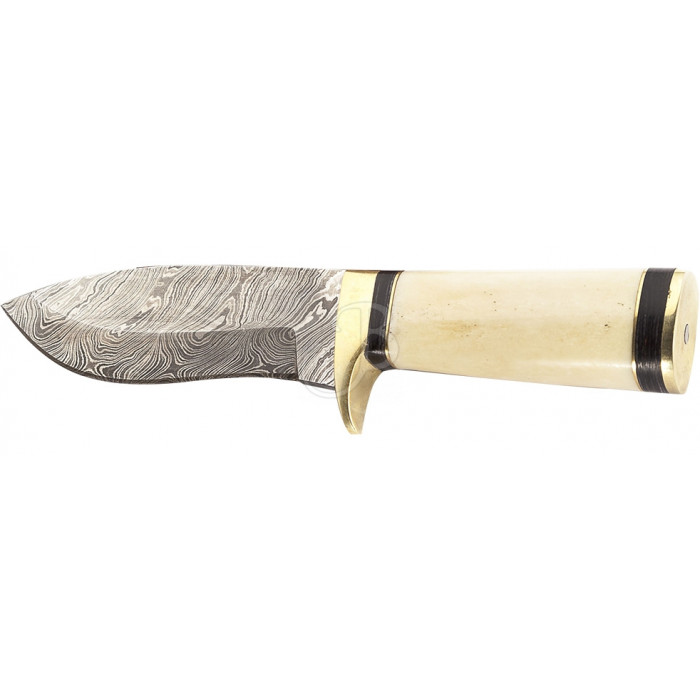 39OUTDOOR KNIFE DAMASCUS - BONE HANDLE 39OUTDOOR KNIFE DAMASCUS - BONE HANDLE