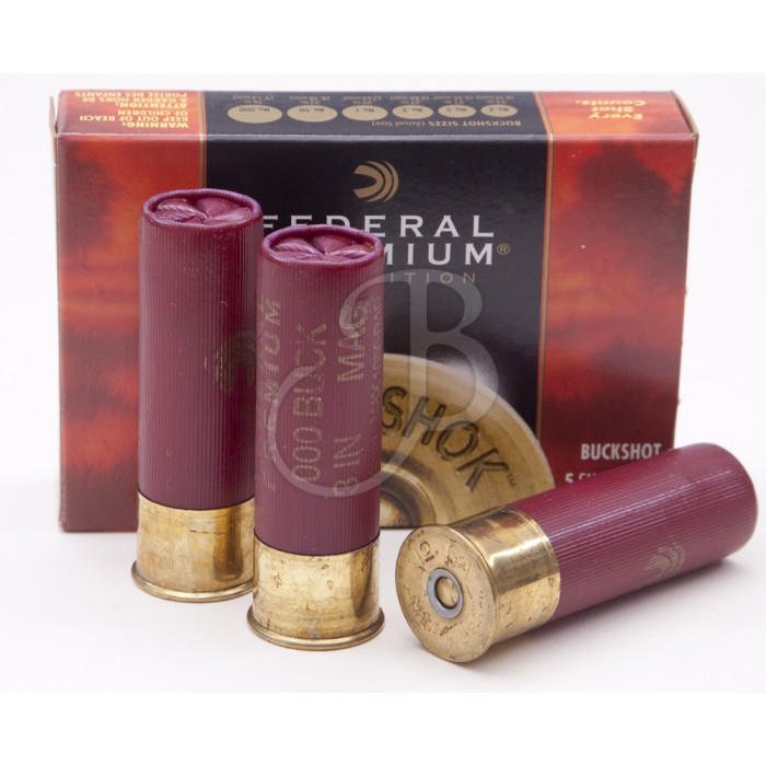 FEDERAL P158 BUCK CAL.12/76 MAGNUM