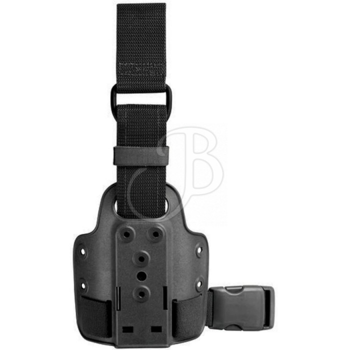 SAFARILAND LEG STRAP W/D-RING BLK SAFARILAND LEG STRAP W/D-RING BLK