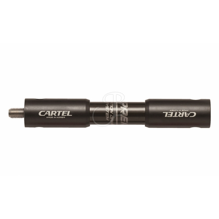 CARTEL EXTENDER SUPREME AL/CRB 4" BK CARTEL EXTENDER SUPREME AL/CRB 4" BK