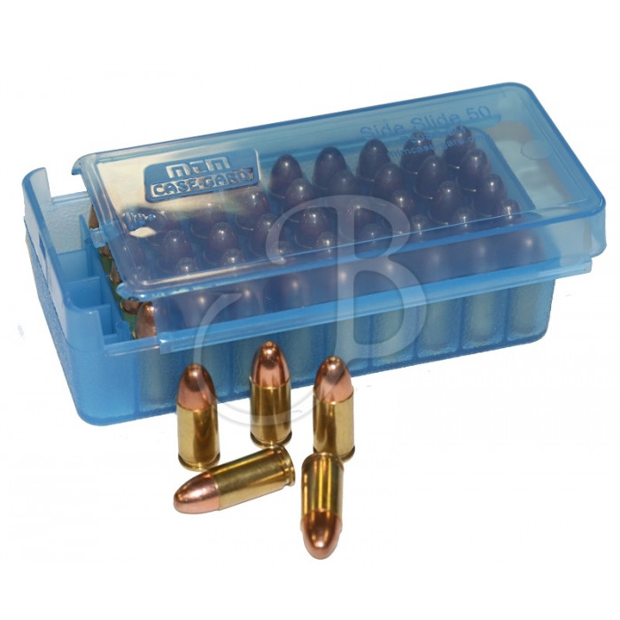 MTM SLIDE AMMO BOX 45ACP BLU MTM SLIDE AMMO BOX 45ACP BLU