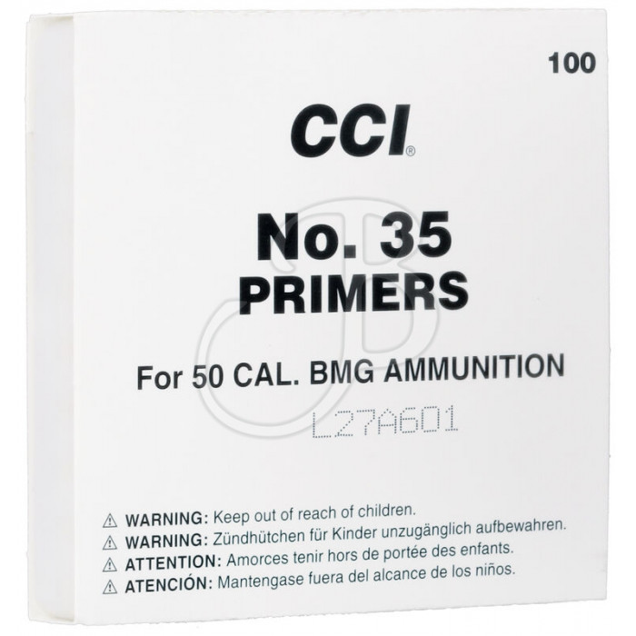 CCI 35 PRIMER FOR 50 CALIBER BMG CCI 35 PRIMER FOR 50 CALIBER BMG