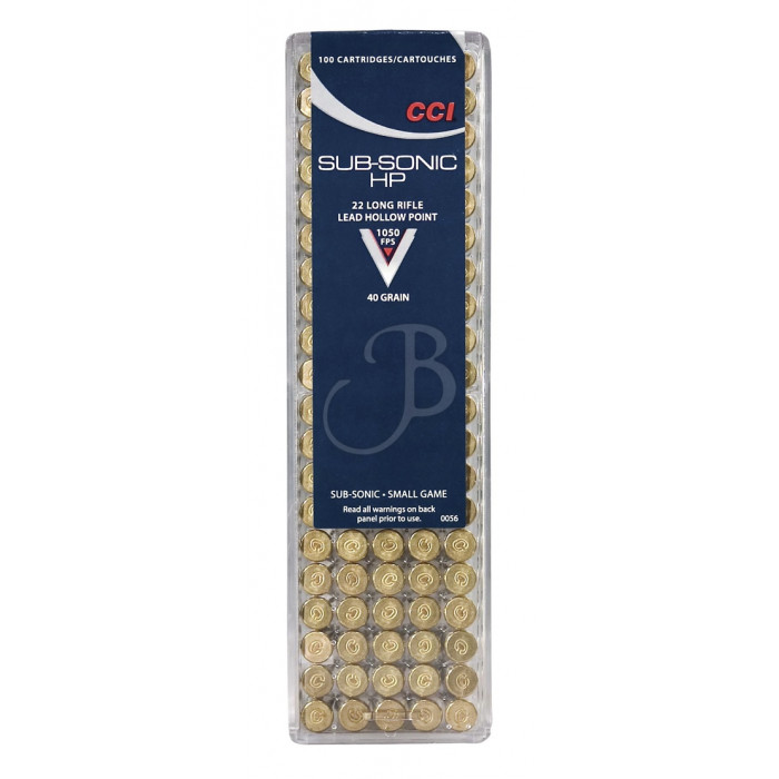 CCI 22 LR SUBSONIC HP CCI 22 LR SUBSONIC HP