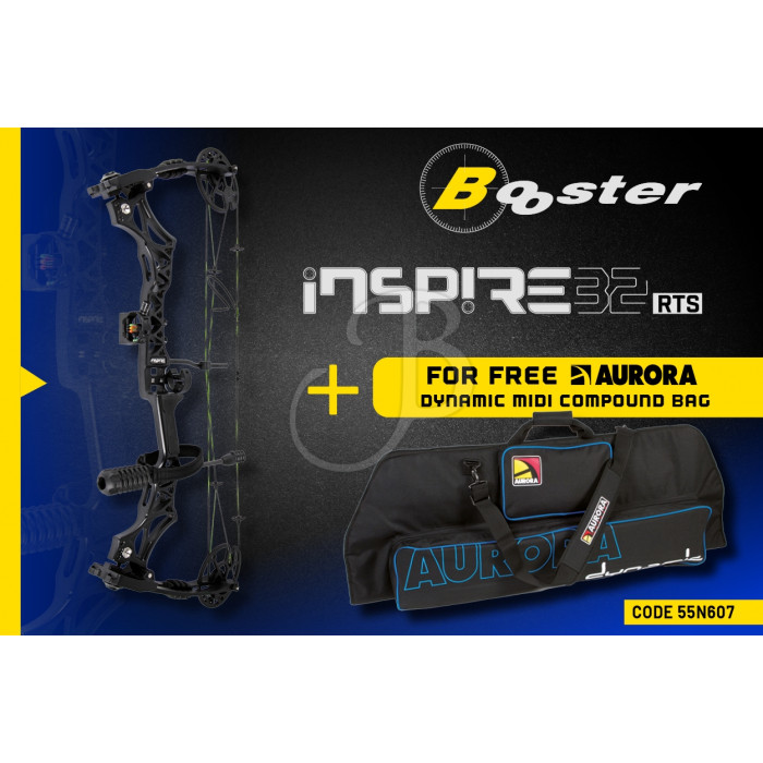 BOOSTER INSPIRE COMP. RTS BK + BOWCASE BOOSTER INSPIRE COMP. RTS BK + BOWCASE