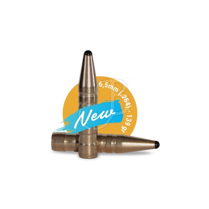 FOX BULLETS BULLET CLASS. HUNTER 6.5MM 139