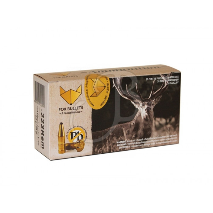 FOX AMMO .223 REMINGTON 50GR FOX AMMO .223 REMINGTON 50GR