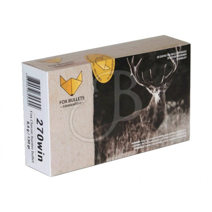 FOX AMMO 270 WINCHESTER 130GR