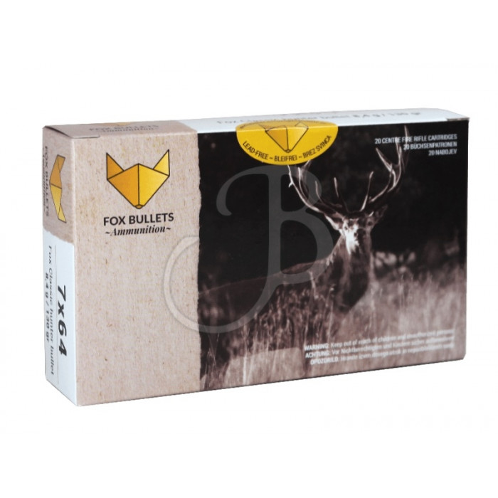 FOX BULLETS FOX AMMO 7X64 130GR FOX BULLETS FOX AMMO 7X64 130GR