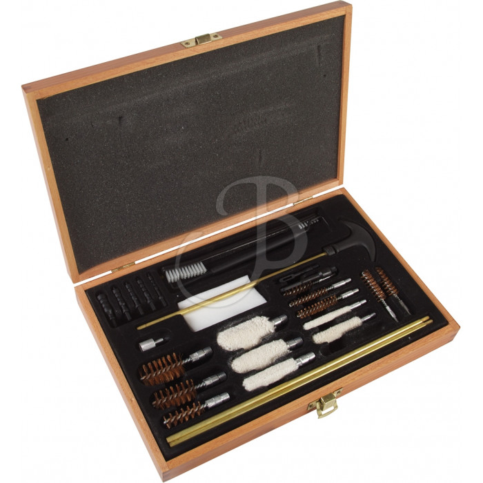 OUTERS KIT PULIZIA 28-PZ UNI WOOD BOX  -70082