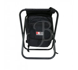 BOHNING OUTDOOR BACKPACK + STOOL BLACK