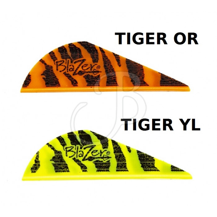 BOHNING VANES BLAZER TIGER 100PCS BOHNING VANES BLAZER TIGER 100PCS