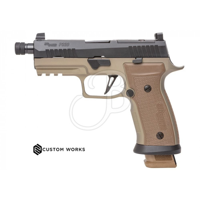 SIG SAUER P320 9MM 4.6" 21RND COMBAT FDE