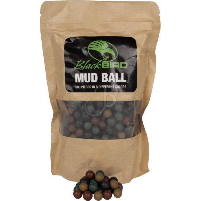 BLACKBIRD 5 COLORS MUD BALL 500 PCS BLACKBIRD 5 COLORS MUD BALL 500 PCS