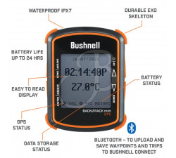 BUSHNELL BACKTRACK MINI GPS BLACK