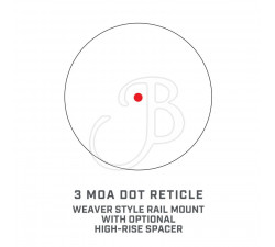 BUSHNELL TROPHY TRS125 1X22 3.MOA DOT