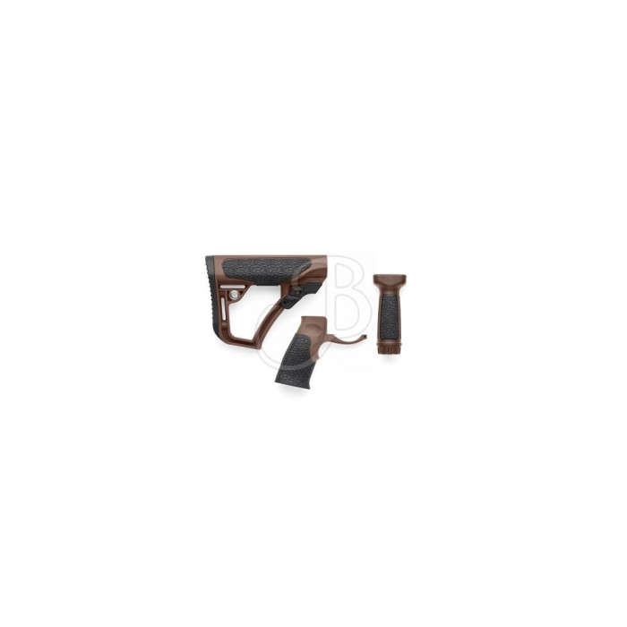 DANIEL DEFENSE COLLAPS.BUTTSTOCK COMBO BROWN