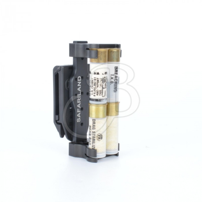 SAFARILAND 4 ROUND SHOTGUN SHELL HOLDER SAFARILAND 4 ROUND SHOTGUN SHELL HOLDER