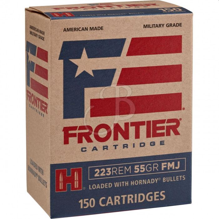 HORNADY FRONTIER 223 REM 55GR FMJ HORNADY FRONTIER 223 REM 55GR FMJ
