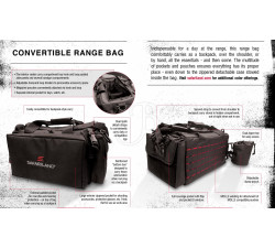 SAFARILAND ENHANCED SHOOTERS BAG BLK