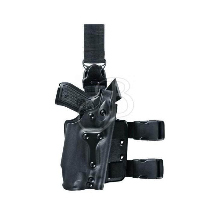 SAFARILAND SLS MILIT TACT HOLST BLACK LH