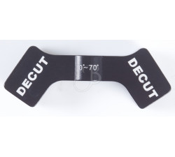 DECUT V-BAR                       BK