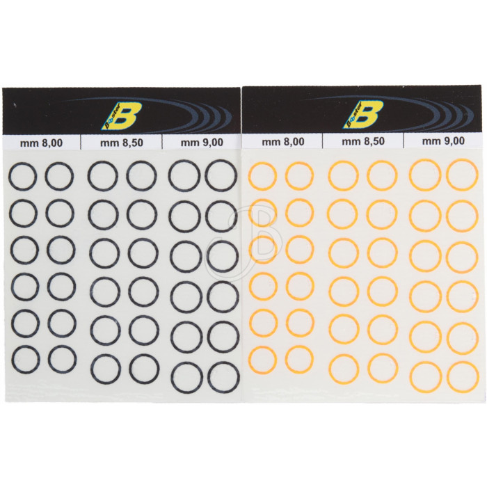BOOSTER LENS AIMING RINGS 2COL.8.0-9.0 BOOSTER LENS AIMING RINGS 2COL.8.0-9.0