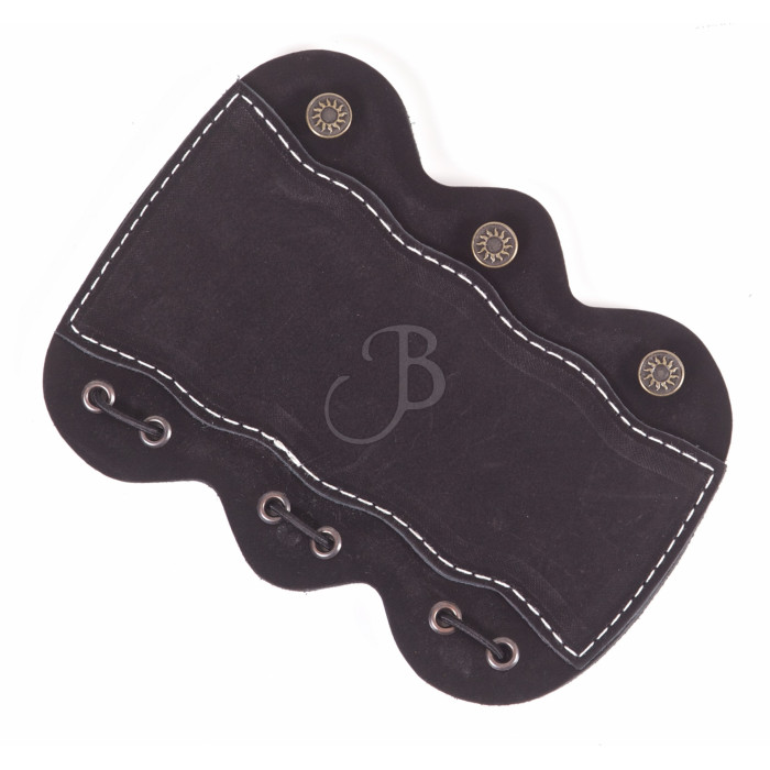 WILD M. LEDERARMSCHUTZ BUFFALO BLACK WILD M. LEDERARMSCHUTZ BUFFALO BLACK