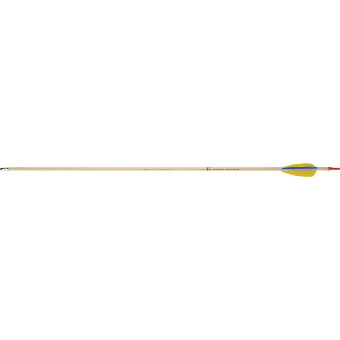 EK ARCHERY WOODEN ARROW 28" D8.0MM FEATH. EK ARCHERY WOODEN ARROW 28" D8.0MM FEATH.