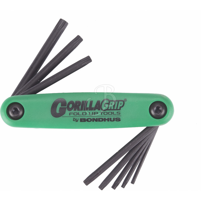 BONDHUS SET PIEGHEVOLE CHIAVI TORX T9/T40 BONDHUS SET PIEGHEVOLE CHIAVI TORX T9/T40