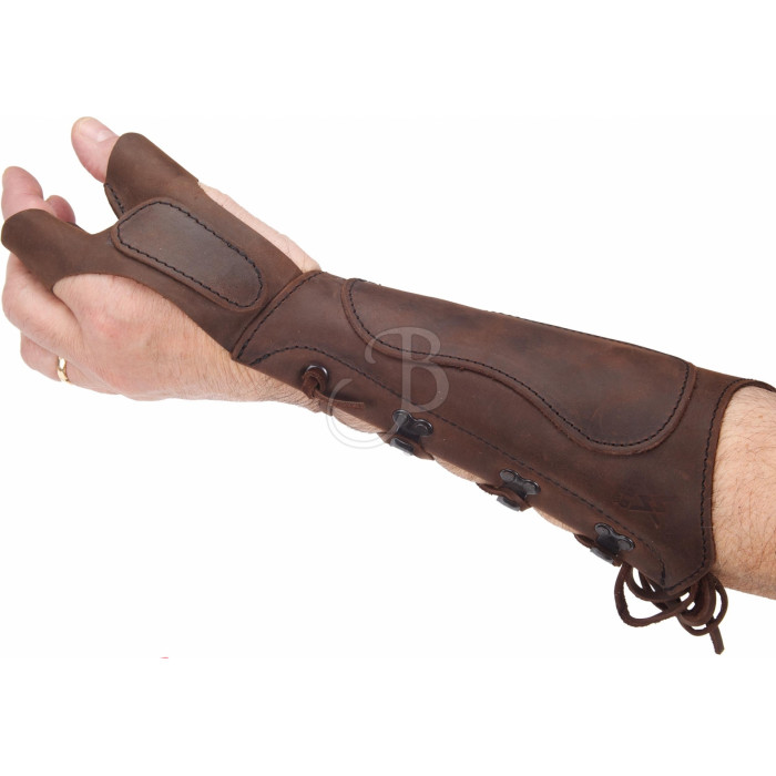 WILD M. LEATHER ARMGUARD +GLOVE WILD M. LEATHER ARMGUARD +GLOVE