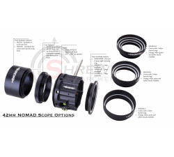 SHREWD SCOPE 42 NOMAD CORPO + PIN .019"    RH