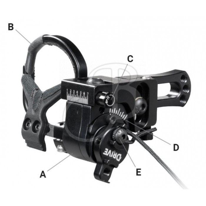 RIPCORD ARROWREST DRIVE CAGE MICRO RH RIPCORD ARROWREST DRIVE CAGE MICRO RH