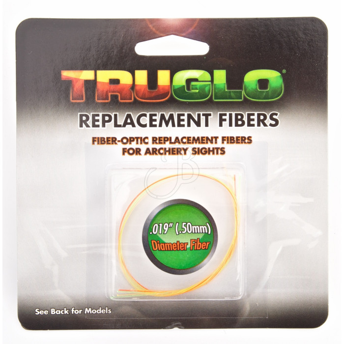 TRUGLO REPLAC.FIBERS.019"X9" RD/GR/YL TRUGLO REPLAC.FIBERS.019"X9" RD/GR/YL