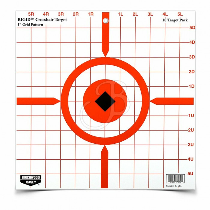 GSM OUTDOORS 12" CROSSHAIR SIGHT-IN TARGET GSM OUTDOORS 12" CROSSHAIR SIGHT-IN TARGET