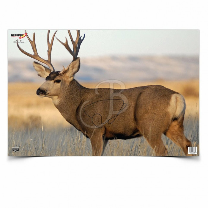BIRCHWOOD VISUALE MULE DEER 60X90CM -2PZ BIRCHWOOD VISUALE MULE DEER 60X90CM -2PZ