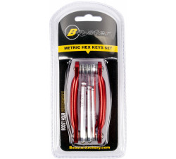 BOOSTER SET CHIAVI ESAGONALI METRICHE 7MISURE