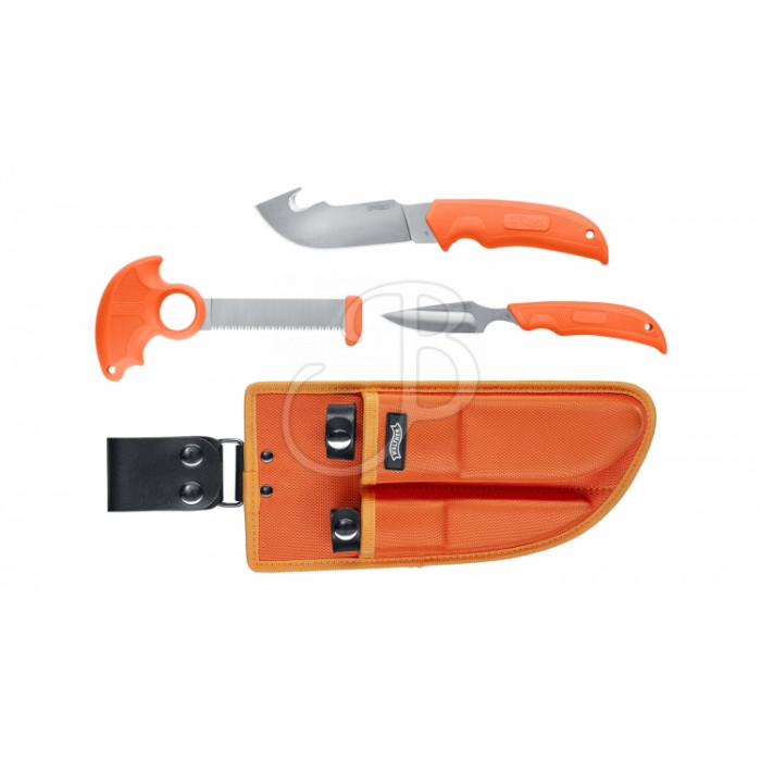 WALTHER HUNTER SET COLTELLI FIX. BLADE ORANGE WALTHER HUNTER SET COLTELLI FIX. BLADE ORANGE